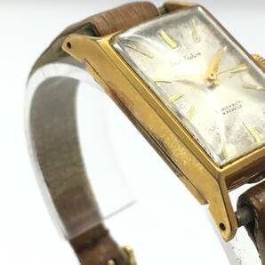 ○M12-152 SEIKO/セイコー Fashion ファッション レディース 手巻き 腕時計 レザーベルト 5298 稼働品の画像5