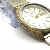 ○P12-85 SEIKO/セイコー 5 ACTUS 3針 Daydate デイデイト メンズ 自動巻き 腕時計 7019-7040 稼働品_画像3