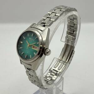 ○Q12-137 SEIKO/セイコー 3針 Daydate デイデイト レディース 自動巻き 腕時計 2706-0320 稼働品