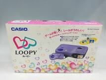 O242-80【未使用品】CASIO/カシオ　シールメーカー　LOOPY/ルーピー マイシールコンピューター　SV-100_画像7