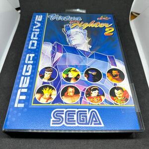 【中古：送料無料】箱説明書付 GENESIS版 Virtua Fighter2 バーチャファイター２SEGA MD メガドライブ