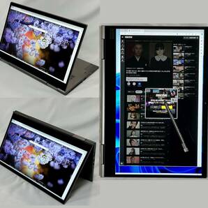 フルスペック 未使用近い ThinkPad X1 Yoga Gen4 - SIMフリー MS Office 2021付き - CPU i7 / MEM 16GB / SSD 1TB / 4K LCD / Win11 Pro64の画像9