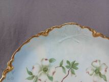 HAVILAND LIMOGES サイン入り BG 1899 手描きハナミズキ＆ゴールド ケーキ皿_画像5