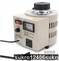 電圧調整器 昇圧器 昇圧機 変圧器 500VA 0.5KVA 単相2線 0~130V ポータブルトランス 110V-130V 地域の電気製品を日本で使用_画像3