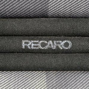 RECARO レカロ Lモデュラー シリーズ Serie L-Modular 両側ダイヤル 汎用 旧車 ブラックxグレー シートレール欠品の画像2