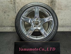 ★キレイ★16 アリスト JZS161 純正 スペアタイヤ 17インチ 8JJ 50 メッキ ベルテックス 2JZ-GTE V300 ポテンザ 235/45R17