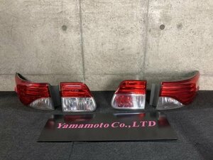 [C] rare Toyota Avensis middle period ZRT272W left right tail lamp inside out set rear foglamp attaching .LED lighting has confirmed 