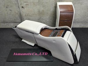 【Ｃ】UVF46 レクサスLS LS460 LS600H 中期 純正 リア コンソールセット セパレートシートパッケージ トリムLB07 4人乗り