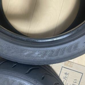 245/40R17ダンロップ DIREZZA ZIII ラリータイヤ 中古2本 2020年製 245/40/17の画像3