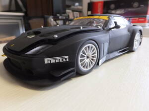 京商1/18 FERRARI 575GTC Evoluzione 2005 [No.08392A]未使用品:京商 1/18フェラーリオリジナルダイキャストモデル,タイヤ駆動,全ドア開閉