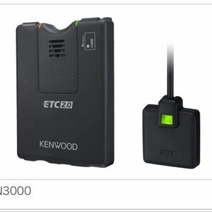 ケンウッド ETC ETC-N3000 新品、未使用、未開封、保証の画像1