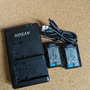 HOSAN NP-FH50 純正互換 バッテリー 2個 対応機種 Sony NP-FH50 