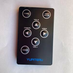 ◆◇ユピテル リモコン YUPITERUユピテル YUPITERU カードリモコン 青文字 GPS レーダー探知機用 スーパーキャット GWR73sdなどに◇◆