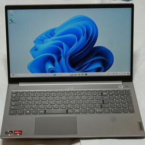 ★☆【使用浅美品】Ryzen 6コア12スレッド　windows11　バッテリー良好 ThinkBook15 Gen3 (AMD) AMD Ryzen5 5600U 16GB 500GB 15.6FHD☆★