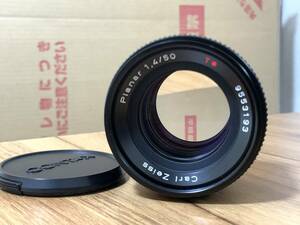 Carl Zeiss Planar 1.4/50 T 中古カメラレンズ【福L-193】