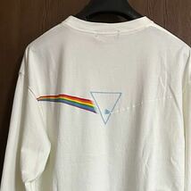 3新品 UNDERCOVER メンズ PINK FLOYD ロング Tシャツ THE DARK SIDE OF BRIGHT SIDE 23SS 3 L 長袖 スウェット アンダーカバー アイボリー_画像4