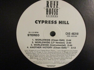 Cypress Hill ： Worldwide 12'' c/w Another Victory / No Entiendes La Onda( How I Could Just Kill A Man )(( 落札5点で送料当方負担