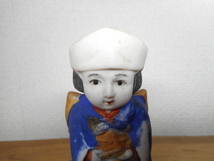 古い　貯金箱　花嫁　土人形　日本製　ビンテージ_画像7