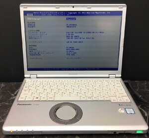 1円～ ■ジャンク Panasonic Let's note SZ5 / Core i5 6300U 2.40GHz / メモリ 4GB / HDD 320GB / 12.1型 / OS無し / BIOS起動可