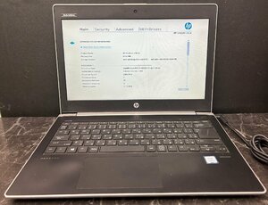 1円～ ■ジャンク HP PROBOOK 430 G5 / 第7世代 / Core i3 7020U 2.30GHz / メモリ 8GB / HDD 500GB / 13.3型 / OS有り / BIOS起動可