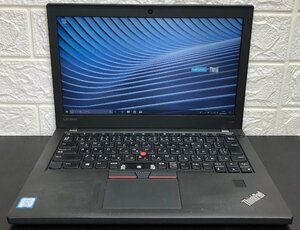 1円～ ■ジャンク LENOVO ThinkPad X270 / 第7世代 / Core i5 7300U 2.60GHz / メモリ 8GB / HDD 500GB / 12.5型 / OS有り / BIOS起動可