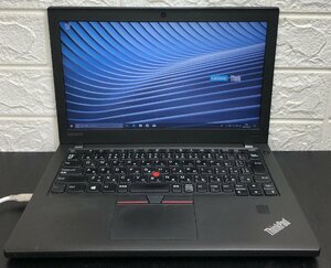 1円～ ■ジャンク LENOVO ThinkPad X270 / 第7世代 / Core i5 7300U 2.60GHz / メモリ 8GB / HDD 500GB / 12.5型 / OS有り / BIOS起動可