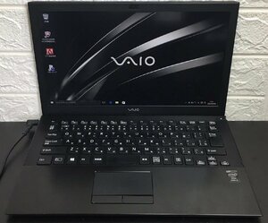 1円～ ■ジャンク SONY VAIO Pro 13 / 第5世代 / Core i5 5200U 2.20GHz / メモリ 4GB / SSD 128GB / 13.3型 / OS有り / BIOS起動可