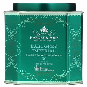 Harney&Sons is - knee & sun z Earl Gray * imperial 30 sachet 