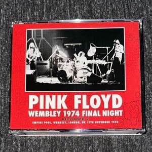 Pink Floyd Wembley 1974 Final Night Recorder 2 3CD 