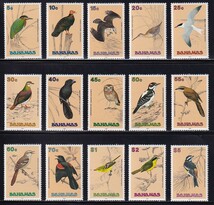 27 トピカル［テーマ：鳥］【未使用】＜ バハマ 1991年版 15種完 ＞_画像1