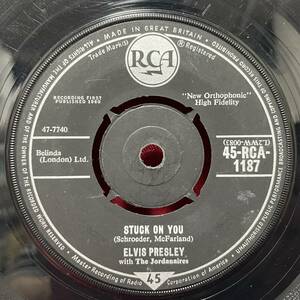 ◆UKorg7”s!◆ELVIS PRESLEY◆STUCK ON YOU◆