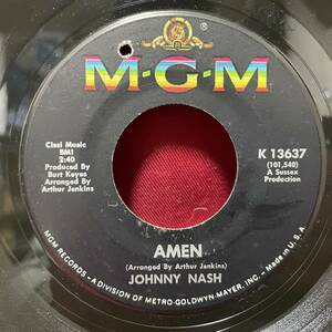 ◆USorg7”s!◆JOHNNY NASH◆AMEN◆