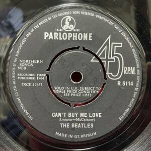 ◆美盤!◆UKorg7”s!◆THE BEATLES◆CAN'T BUY ME LOVE◆