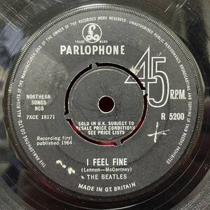 ◆UKorg7”s!◆THE BEATLES◆I FEEL FINE◆