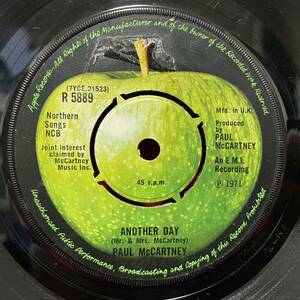 ◆UKorg7”s!◆PAUL McCARTNEY◆ANOTHER DAY◆