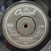 ◆UK7”s!◆WINGS◆LIVE AND LET DIE◆PAUL McCARTNEY◆_画像1