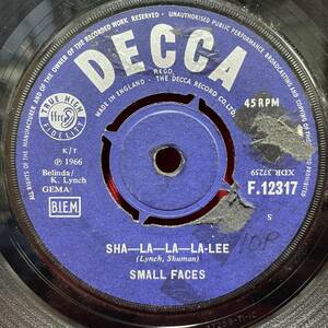 ◆1円開始!◆UKorg7”s!◆SMALL FACES◆SHA-LA-LA-LA-LEE◆