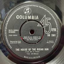 ◆1円開始!◆UKorg7”s!◆THE ANIMALS◆THE HOUSE OF THE RISING SUN◆_画像1