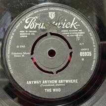 ◆1円開始!◆UKorg7”s!◆THE WHO◆ANYWAY ANYHOW ANYWHERE◆_画像1