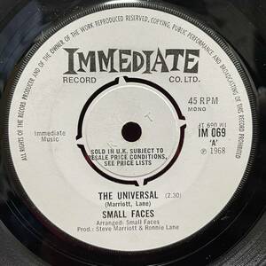 ◆1円開始!◆UKorg7”s!◆SMALL FACES◆THE UNIVERSAL◆