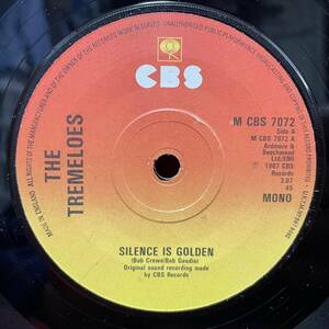 ◆1円開始!◆UK7”s!◆TREMELOES◆SILENCE IS GOLDEN/HERE COMES MY BABY◆