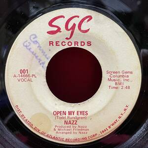 ◆USorg7”s!◆NAZZ◆OPEN MY EYES/HELLO IT'S ME◆