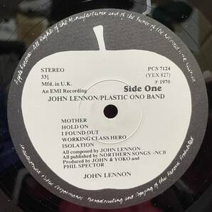 ◆1円開始!◆UKorg盤!◆JOHN LENNON◆PLASTIC ONO BAND◆ジョンの魂◆の画像7