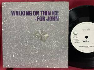 ◆1円開始!◆UKorg7”s!◆YOKO ONO◆WALKING ON THIN ICE◆