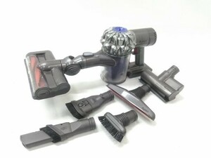 ○動作品 Dyson ダイソン DC61 コードレスクリーナー サイクロン掃除機 ミニタービン ツール付き B-346 @100 ○