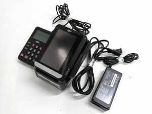 ▲ 東芝TEC カード決済ターミナル CT-5100-A110-R EFT-POS 動作品 0318B-12 @60 ▲