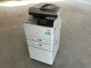 2471-O★RICOH A4フルカラー複合機(コピー・FAX・スキャナー・プリンター)★MP C305★総印刷枚数極少3271枚！★当店受け渡し限定品★