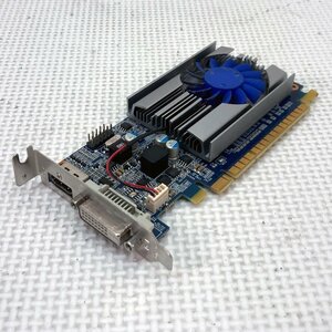 中古グラフィックカード 動作確認済 Vista～Win11 LINUX ロープロ ★ NVIDIA GeForce GT 710 DDR3 2GB 64bit DVI/HDMI #2371-K