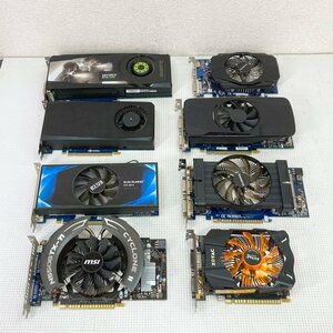 ジャンク ビデオカード 8個セット 状態色々 ★ ブラケット部品取り NVIDIA GT680/560/550Ti/460/550/650 GTS250 GT630 #2441-K