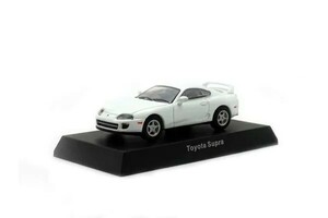 送料220円 KYOSHO 64 Collection コレクション トヨタ スープラ A80 (ホワイト) 京商 